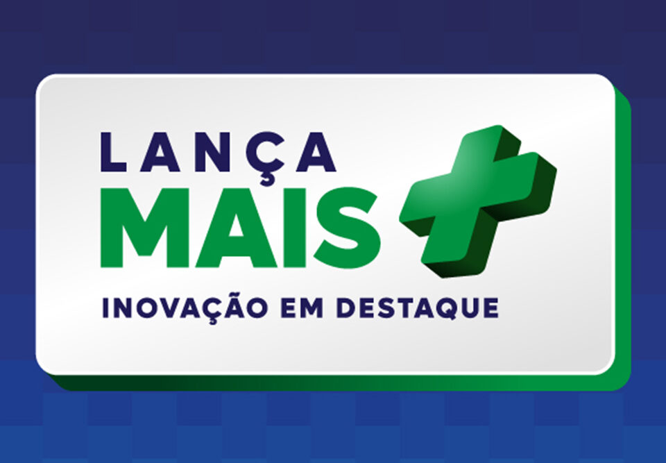 Logo do programa Lança + Estrela, com o slogan 'Inovação em Destaque', destacando os lançamentos trimestrais da Estrela Acessórios e Conexões