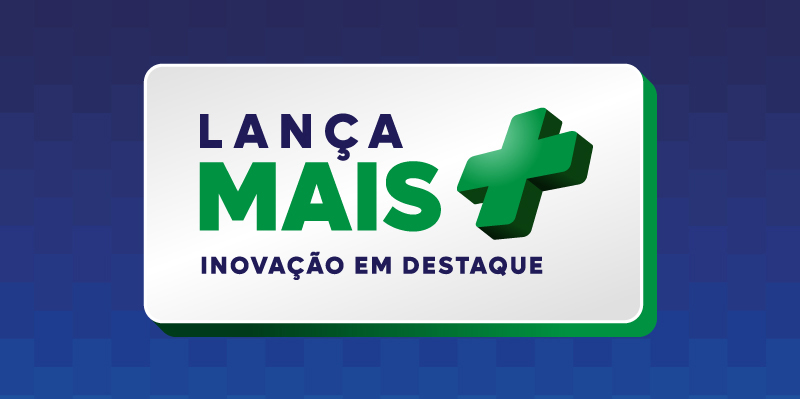 Logo do programa Lança + Estrela, com o slogan 'Inovação em Destaque', destacando os lançamentos trimestrais da Estrela Acessórios e Conexões